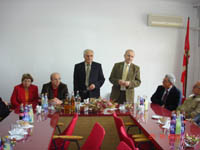 Vizitë në Maqedoni e delegacionit të Gjykatës Kushtetuese