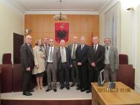 Vizitë studimore midis drejtorëve dhe këshilltarëve të Gjykatës Kushtetuese të Shqipërisë dhe Gjykatës Kushtuese të Kosovës