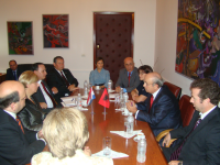 A delegation of the Constitutional Court of the Republic of Croatia